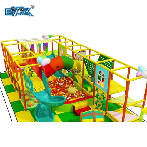 Customized Indoor Playground Kid Playground With Rich Games For Kids