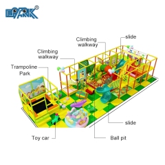 Customized Indoor Playground Kid Playground With Rich Games For Kids