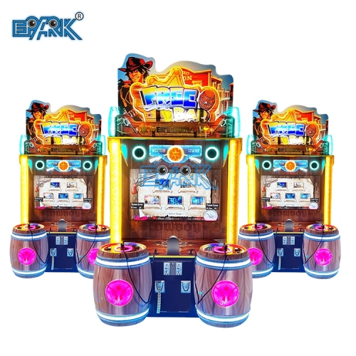 Coin Operated Arcade Game Machine Double Players Shooting Arcade Machine