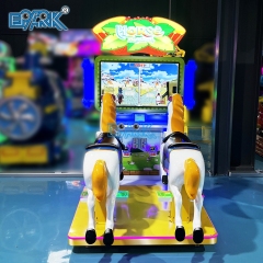 Factory Custom Amusement Park 2 Players Horse Racing Coin Operated Arcade Games Kiddie Rides
