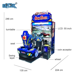 Amusement Coin Operated Game Arcade Game Machine Speed Track Dynamic Speed Car Racing Simulator Car