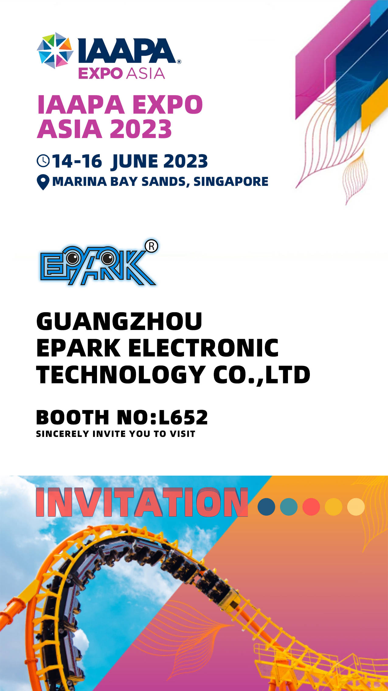 IAAPA EXPO ASIA 2023 Singapore Entertainment And Leisure Exhibition