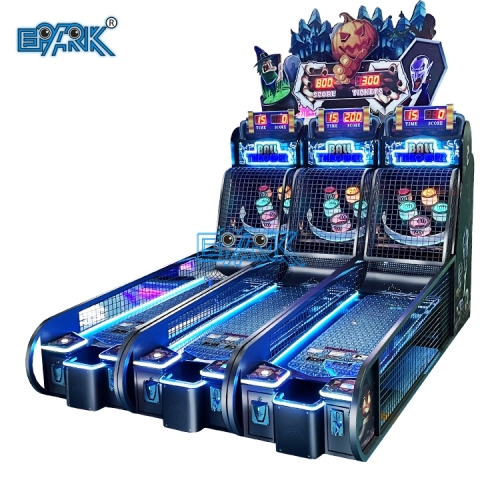 EPARK 3 Players Ball Thrower Sports Arcade Game Bowling Machine