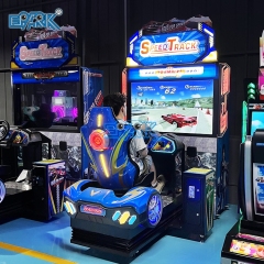 Coin Operated Car Driving Simulator Dynamic Speed Track Racing Arcade Game Machine For Entertainment Centers