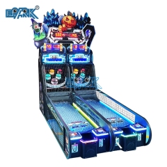 Double Player Ball Thrower Coin Operated Game Machine Arcade Bowling Machine Kids Redemption Games