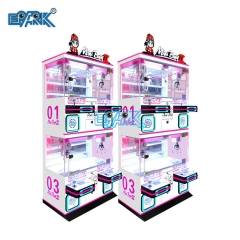 Four Players Mini Crane Machine Custom Coin Operated Toy Grabber Claw Machine Doll Machine