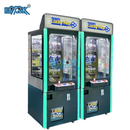 Factory Price Coin Operated 9 Keyholes Push A Prize Gift Arcade Lucky key Game Machine