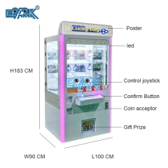 Popular15 Lots Lucky Key Coin Operated Golden Key Redemption Prize Vending Machine Amusement Arcade Game Machine