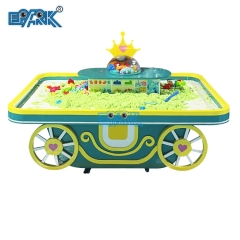 Kids Play Table For Indoor Playground Carriage Sand Table With Space Sand For Kids