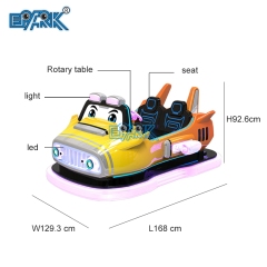 Amusement Park Equipment Electric Kids Mini Bumper Car Kids Electronic Rides Bumper Car