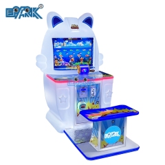 Coin Operated Fishing Machine Single Player Arcade Fishing Game For Kids