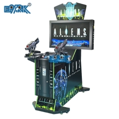 Exciting Simulator Coin Operated Kids Indoor Aliens Time Crisis 4 Arcade Shooting Game Machine