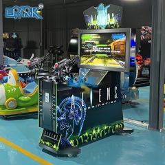 Exciting Simulator Coin Operated Kids Indoor Aliens Time Crisis 4 Arcade Shooting Game Machine