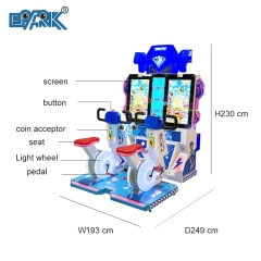 Game Zone Arcade Gaming Machines Cycling Baby Bike Riding Games For Kids Children
