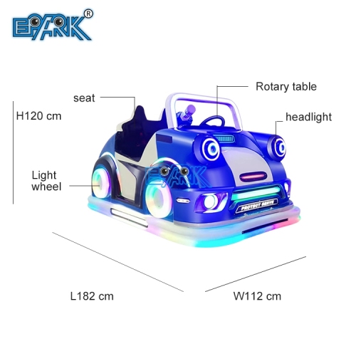 Electric Car Convertible New Park Outdoor Kids Amusement Rides Electric Big Bumper Cars