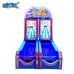 Amusement Park Indoor Sport Game Machine Coin Operated Double Player Animal Bowling Arcade Bowling Game Machine