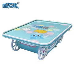 Kids Play Table For Indoor Playground Carriage Table With Magnetic Toys Building Block Table For Kids