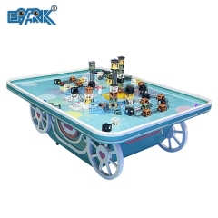 Kids Play Table For Indoor Playground Carriage Table With Magnetic Toys Building Block Table For Kids