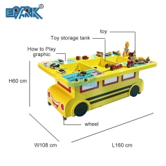 Factory Cheap Price Green Healthy Building Block Sand Table Kids Toys Game Machine