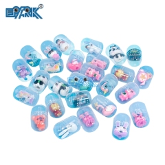 Mini Toy Educational Kids Plastic Capsule Surprise Egg Toy For Vending Machine