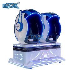 2 Seats 9D Egg Vr Cinema Simulator Virtual Reality 9d Egg Chair For Theme Park Game Zone