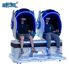 2 Seats 9D Egg Vr Cinema Simulator Virtual Reality 9d Egg Chair For Theme Park Game Zone