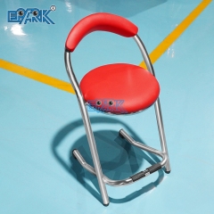 Game Chair Stool Leather Seat And Backrest Stool Footrest Chair Stool