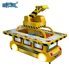 Indoor Entertainment Versatile Engineer Excavator Building Block Sand Table Kids Toys Game Machine