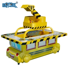 Indoor Entertainment Versatile Engineer Excavator Building Block Sand Table Kids Toys Game Machine