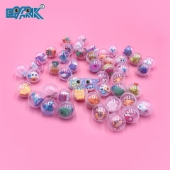 32mm Children Mini Little Animal Buoyancy Ball Gashapon Egg Capsule Egg Ball Toys Gift Vending Machine