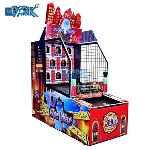 Kids Coin Operated Prize Game Machine Arcade Redemption Games Machines Shooting Ball Game For Children