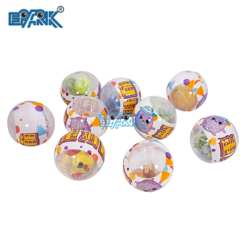 Round Capsule Eggshell Toy For Vending Machine Party Bag Filler Gumball Machine