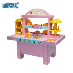 Popular Kids Pretend Play Simulation Plastic Kitchen Toy With Light