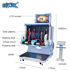 Most Realistic 9D Cinema Double VR 360 Video Gaming Machine 360 Vr Simulator 9D Virtual Reality