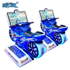 Coin Operated Game Kids Motorcycle Racing With Video Games Machine For Kiddie Rides