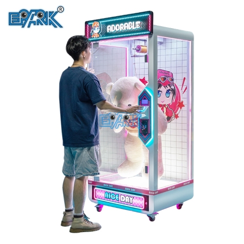y Pink Date Cut Prize Gift Doll Vending Game Machine Automatic Claw Crane Gift Clip Doll Crane Claw Machine