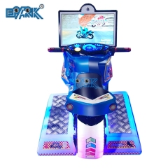 Coin Operated Game Kids Motorcycle Racing With Video Games Machine For Kiddie Rides