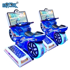 Kids Coin Operated Simulator Arcade Video Game Racing Car Crazy Motorcycle Kiddies Rides