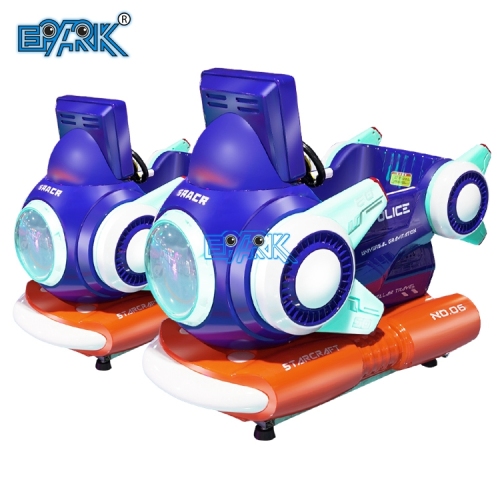 Amusement Park Kiddie Rides Coin Operated Simulator Coin Motorcycle Arcade Game Racing Car Game Machine