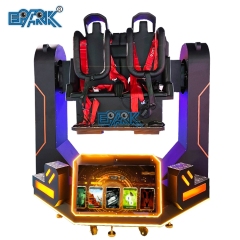 720 VR Amusement Park Rides 1080 VR Roller Coaster Simulator 9D 360 Rotating VR Simulator