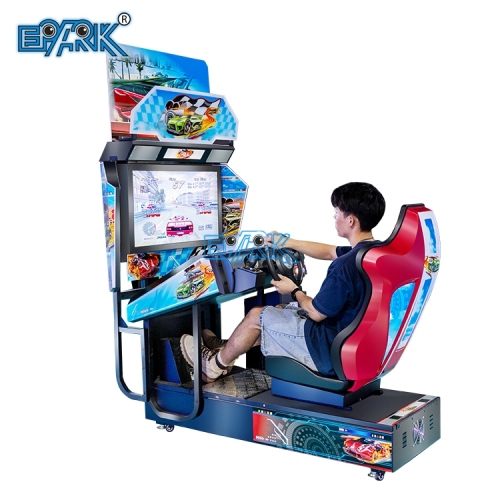 Coin Operated Amusement Racing Simulator Single Player 32" Outrun Arcade Driving Machine