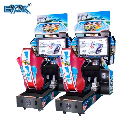 Coin Operated Car Racing Game Machine Single Player 32