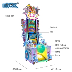 Coin Operated Entertainment Game Redemption Happy Roll The Magic Ball Game Machines