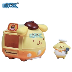 Colorful Plastic Round Vending Machine Toy Capsule