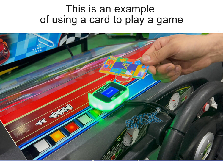 What kind of cards do arcades use?