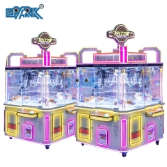 Amusement Park Arcade 4 Players Dream Star Doll Machine Grab Machine Dolls Toy Crane Claw Machine