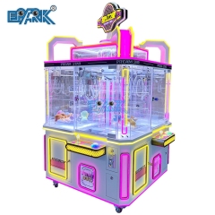 Amusement Park Arcade 4 Players Dream Star Doll Machine Grab Machine Dolls Toy Crane Claw Machine
