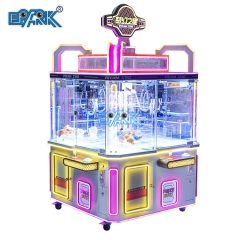 Prize Doll Arcade Crane Claw Machine Dream Star Arcade Coin Operated Four Players Doll Machine