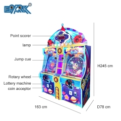 Arcade Pinball Game Machine Meteor Ball Indoor Amusement Coin Operated Redemption Game Machine