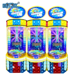 Coin Operated Rainbow Ball Drop Arcade Ticket Lottery Redemption Game Machine